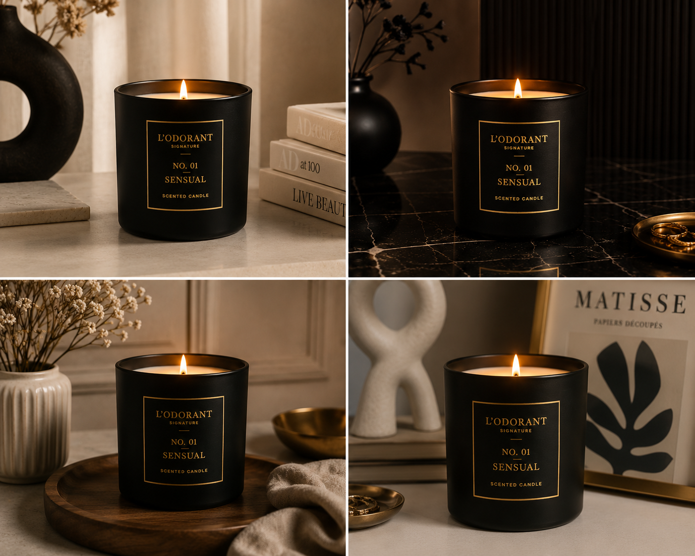 SIgnatur No.1 Sensual Scented candle XL