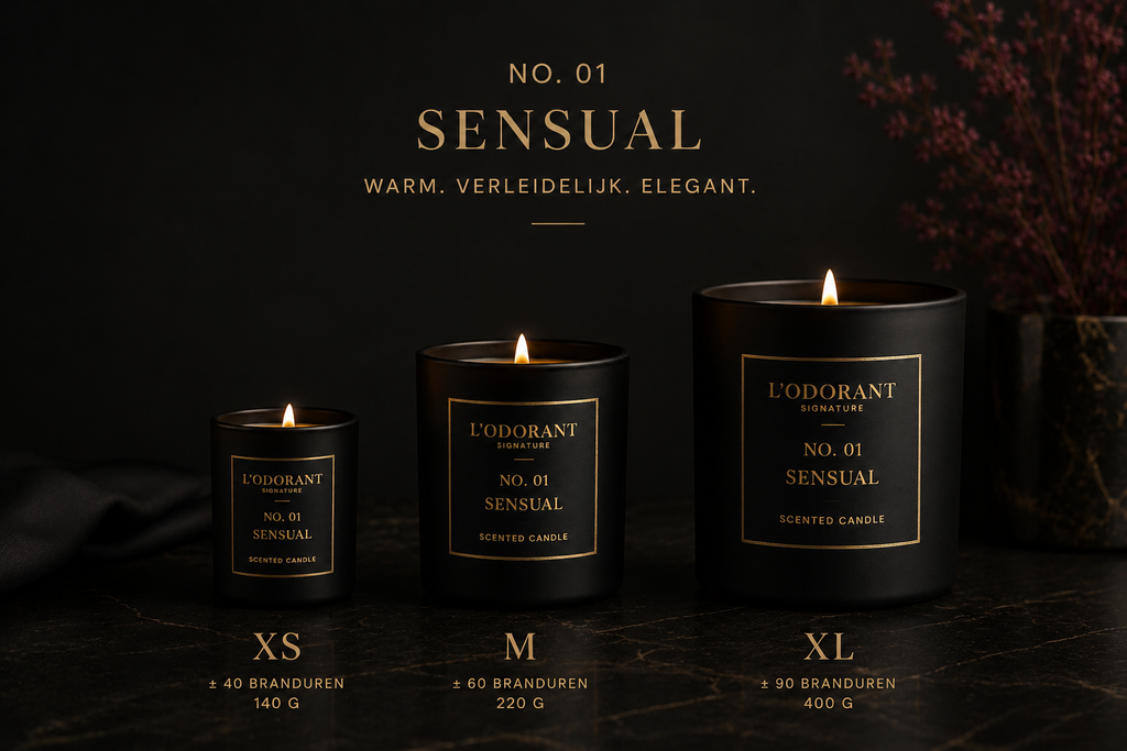 SIgnatur No.1 Sensual Scented candle M